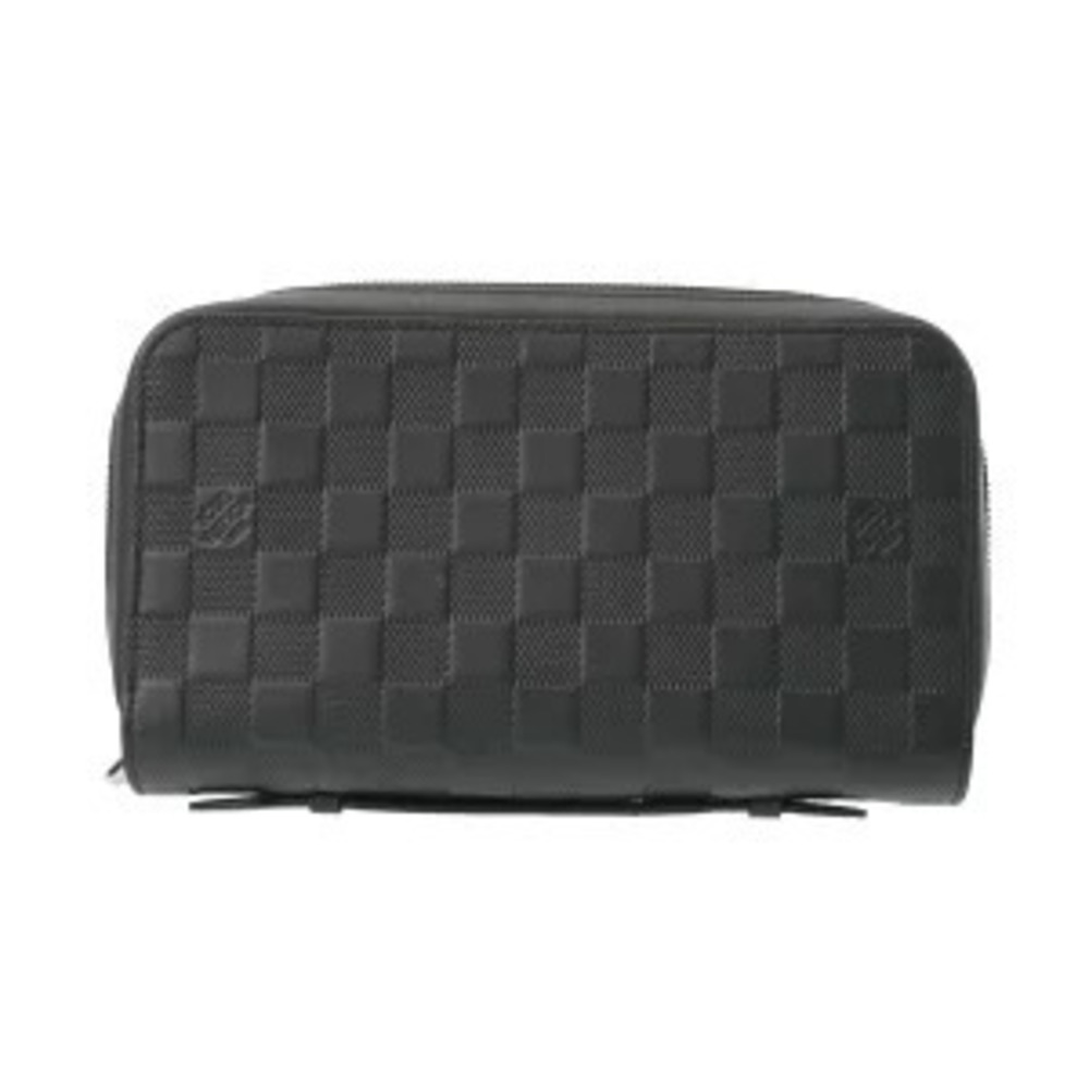 Louis Vuitton Damier Zippy Onyx Black Infini Long Wallet